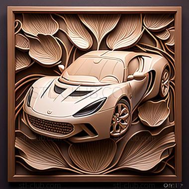 3D мадэль Lotus Evora (STL)